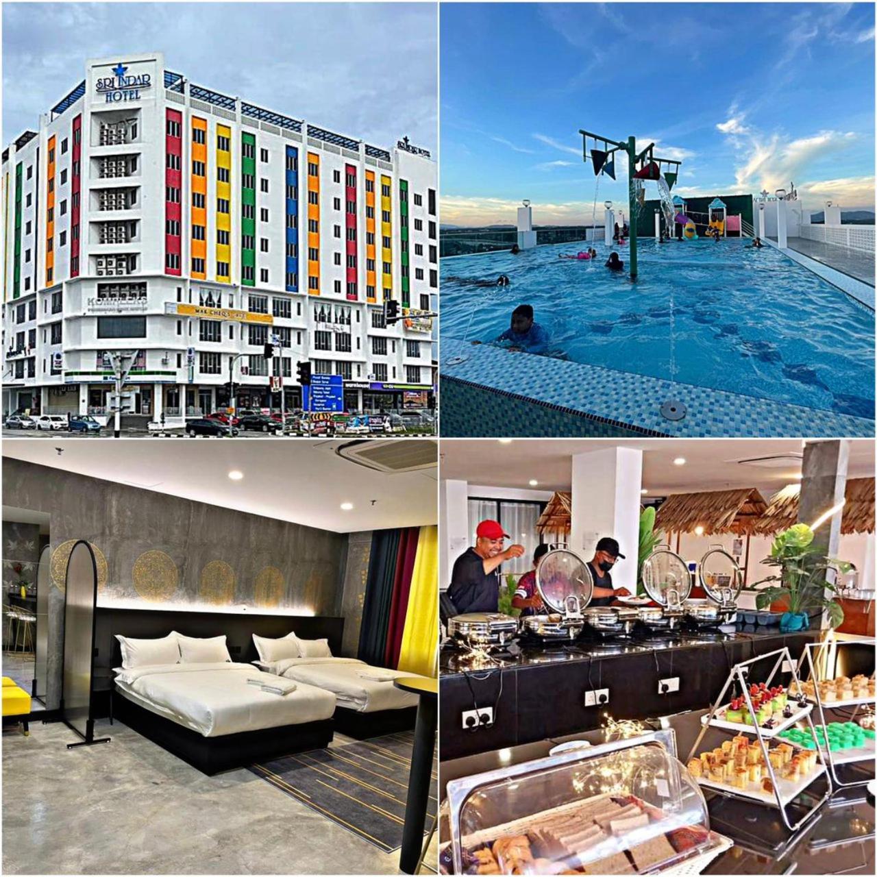 Sri Indar Hotel&Suites Parit Buntar Bagian luar foto